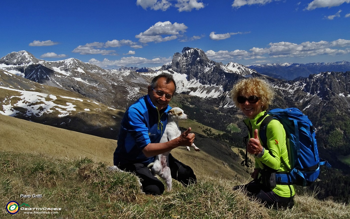 01 Dal Timogno (o Vodala) 2099 m vista su una splendida Regina.JPG -                                